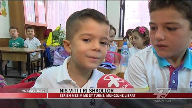 Nis viti i ri shkollor, serish mësim me dy turne - News, Lajme - Vizion Plus