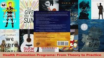 Ebook Health Promotion Programs From Theory To Practice - 