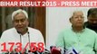 Lalu Prasad Yadav Funny Speech Post Landslide Victory in Bihar Election 2015 | Full Speech Video