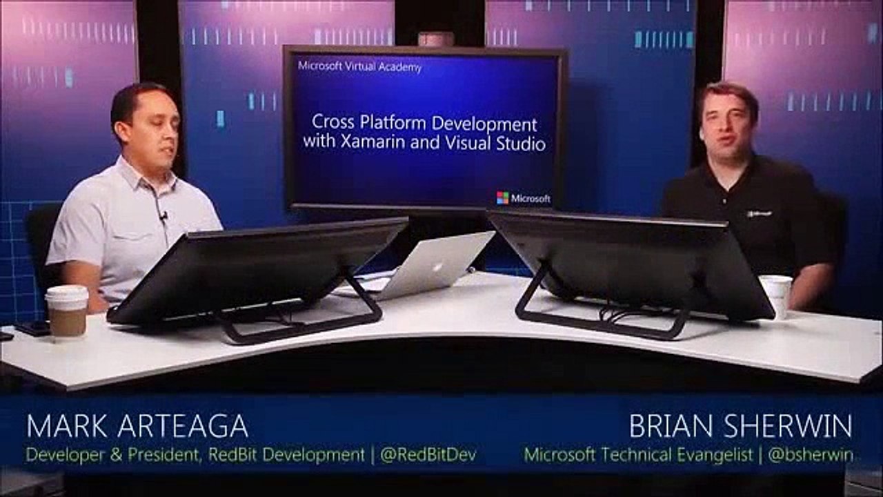 Cross-platform Development With Xamarin Visual Studio Tutorial Clip1-12