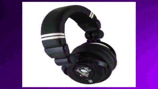 Best buy Professional Headphones  NHL Pittsburgh Penguins iHip Pro DJ Headphones with Microphone