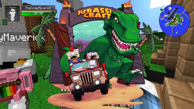 Minecraft Dinosaurs | Jurassic Craft Modded Survival Ep 73! NEW WATER DINOSAUR!