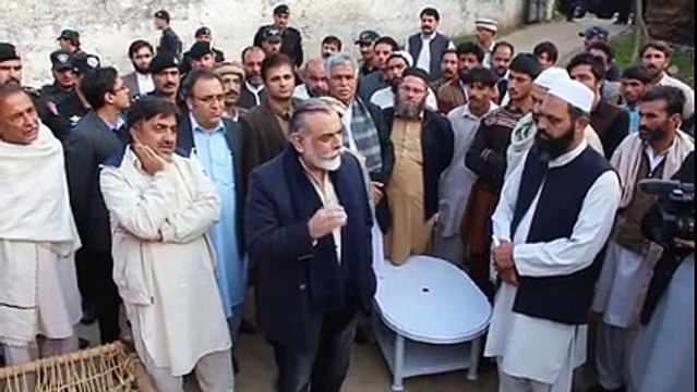 IGP KP Mr. Nasir Khan Durrani visited District Swabi, met with the villagers and inquired abt their prlb
