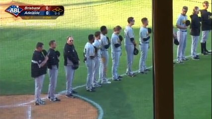 Boy gets hiccups singing Australian national anthem