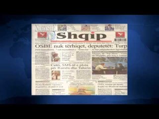 SHTYPI I DITES ME TITUJT KRYESORE TE GAZETAVE SHQIPTARE E MERKURE 16 SHTATOR 2015 LAJM