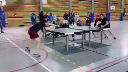 Настольный теннис головой / Ping Pong Head