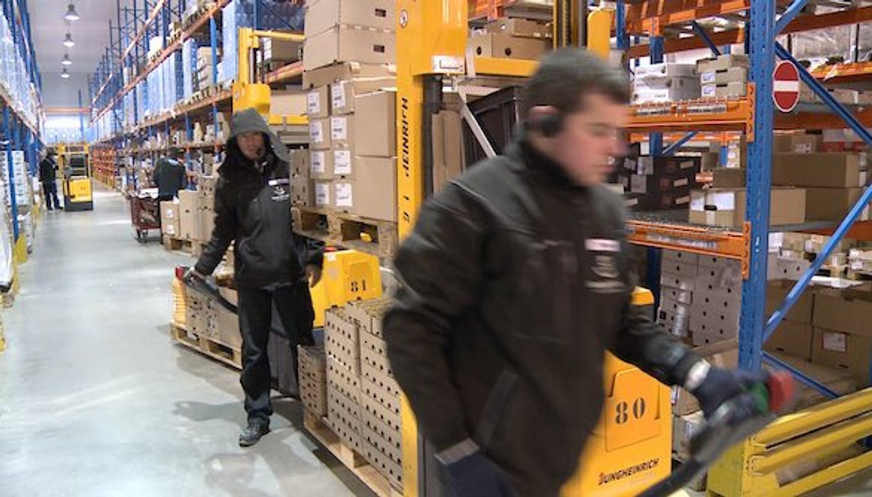 Carquefou : au coeur d'un entrepôt logistique a...