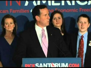 RICK SANTORUM FITON ZGJEDHJET REPUBLIKANE NE MISSISSIPPI DHE ALABAMA LAJM