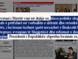 SANNINO NE TIRANE TAKOHET ME TOPIN, RAMEN DHE TOPALLIN LAJM