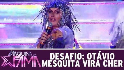 Desafio: Otávio Mesquita vira a diva Cher