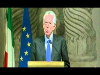 KRIZA NE ITALI MONTI DO TE PREZANTOJE EMRAT E QEVERISE SE RE LAJM