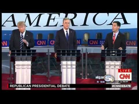 DEBATI I DYTE I REPUBLIKANEVE MBIZOTEROHET NGA DEBATI MES BUSH DHE TRUMP LAJM