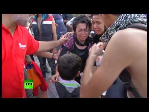 MBI 5 MIJE EMIGRANTE KANE HYRE NE KROACI NGA SERBIA BAN KI MOON I SHOKUAR LAJM