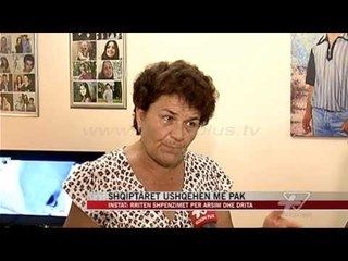 Shqiptarët ushqehen më pak - News, Lajme - Vizion Plus