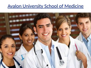Avalon University School of Medicine