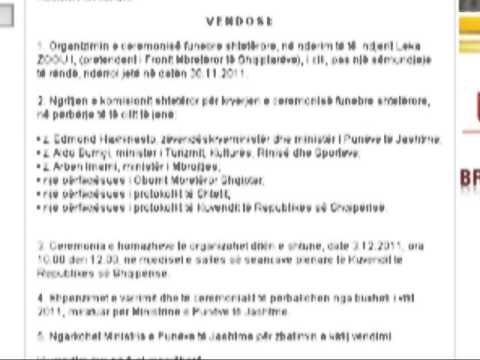 HOMAZHET ZYRTARE LEKA ZOGU DO TE PERCILLET NE SALLEN E SEANCAVE PLENARE LAJM