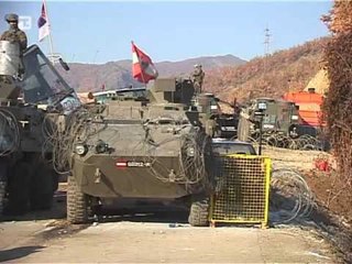 SKA MARREVESHJE KFORI DHE SERBET PA DAKORDESI PER BARRIKADAT LAJM