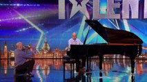 Musicians Stuart and Gareth blow their own. trombone! | Britains Got Talent 2015