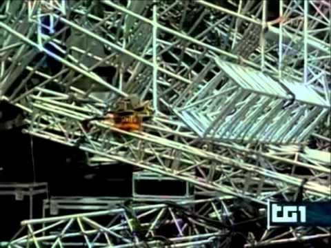 RREZOHET SKENA VDES NJE PUNETOR NE SKENEN E KONCERTIT TE JOVANOTTIT LAJM