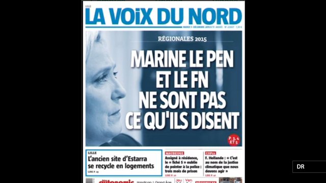 La Voix du Nord et Marine Le Pen (L'Édito Politique)