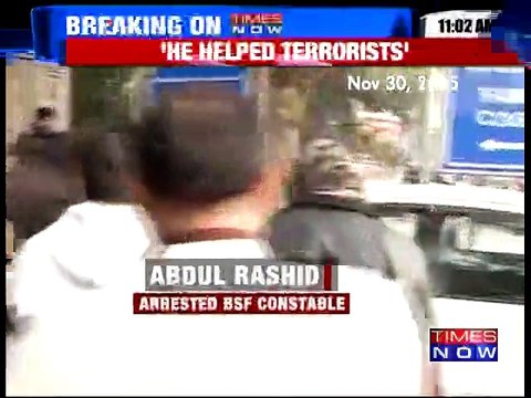 Abdul Rashid provides info to terrorists