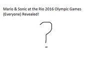 Mario & Sonic at the Rio 2016 Olympic Games (Everyone) Revealed!