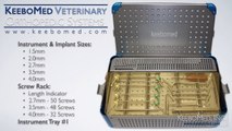 Medium Veterinary Orthopedic Kit - 2.7mm/3.5mm/4.0mm | KeeboMed