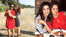Parineeti Holidays In Goa With Sania Mirza