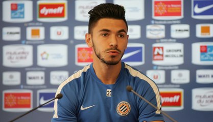 Morgan Sanson avant MHSC vs GFCA