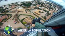 LA MARINE AU SECOURS DES POPULATIONS