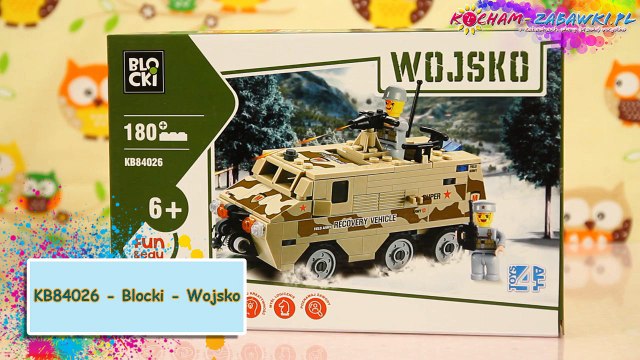 Armored Personnel Carrier / Transporter Opancerzony - Army / Wojsko - Blocki - KB84026 - Recenzja