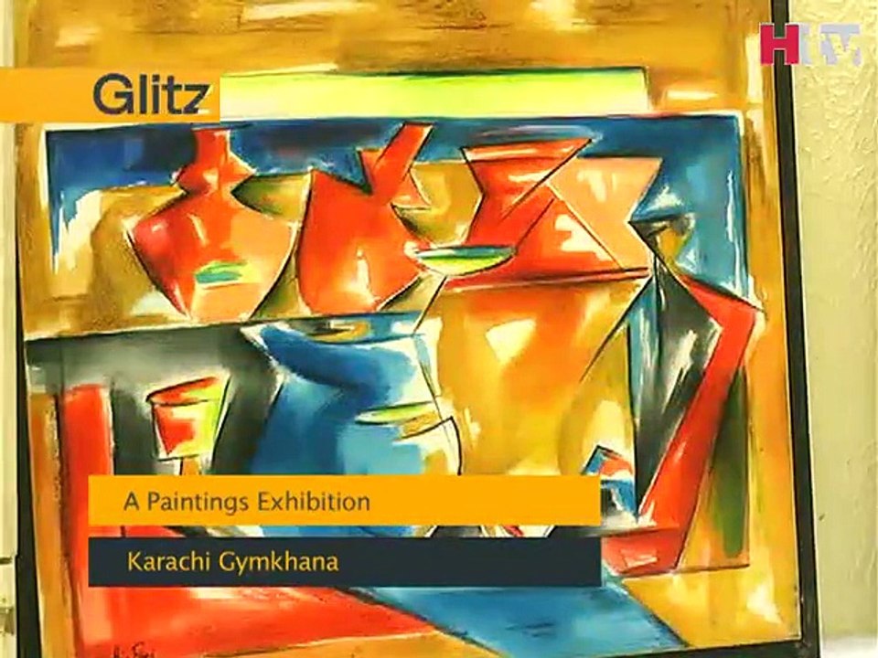 Glitzs - a paintings exhibition - karachi gymkhana