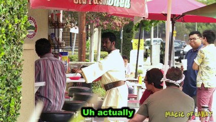 Hilarious Jedi Force Prank At Hot Dog Stand