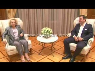 Télécharger la video: Tsipras betohet tek Presidenti - Top Channel Albania - News - Lajme