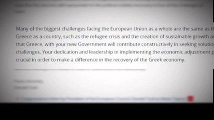 DONALD TUSK I SHKRUAN CIPRASIT I URON FITOREN DHE I KUJTON MASAT SHTRENGUESE LAJM