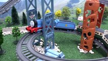Thomas The Train Story New Trackmaster Track Sodor Spiral Thomas Accident Crash Toy Train