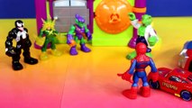 Disney Pixar Cars Lighnting McQueen dreams helping Sally Batman Robin Spider-Man Toy story Imaginext