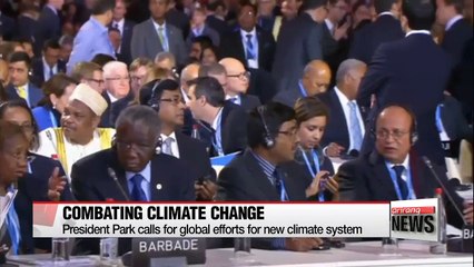 President Park calls for collective global efforts to tackle climate change