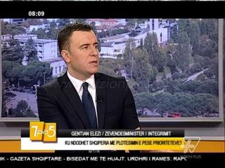 7pa5 - Plotesimi i prioriteteve per Shqiperine - 22 Shtator 2015 - Show - Vizion Plus