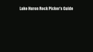 Lake Huron Rock Picker's Guide PDF