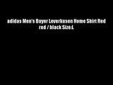 adidas Men's Bayer Leverkusen Home Shirt Red red / black Size:L