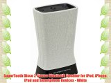 SuperTooth Disco 2 Stereo Bluetooth Speaker for iPod iPhone iPad and Smartphone Devices - White