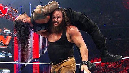 Brock Lesnar vs Braun Strowman - Steel Cage Match - Wrestlemania XXXII 2016
