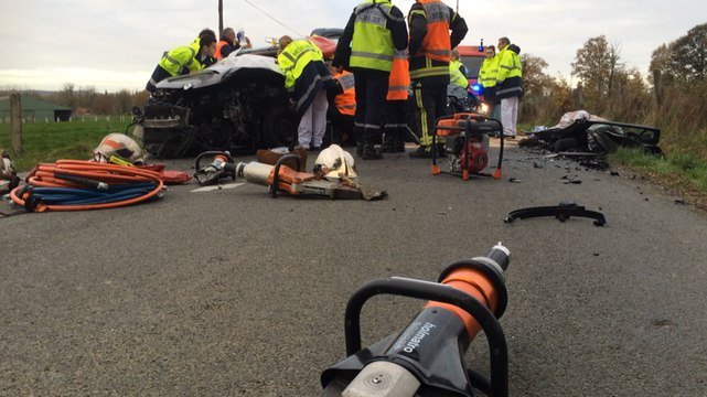 Deux blessées après une violente collision