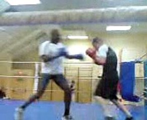 Benjy un de mes fils avec christian champion d europe kick boxing