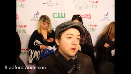 Daytime TV Examiner Interview: Bradford Anderson of General Hospital at 2015 Hollywood Christmas Parade