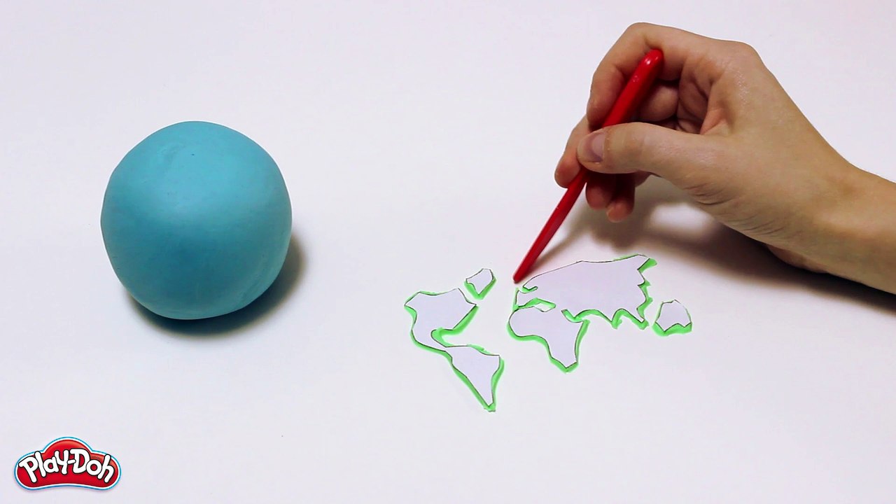 La Terre en pâte à modeler (Hellokids)