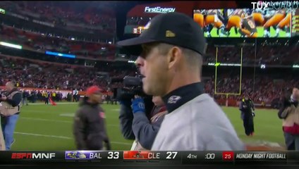 NFL : fin de match de folie entre Cleveland Browns et Baltimore Ravens