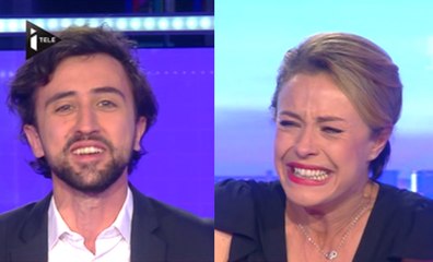 Une imitation de Johnny provoque un fou rire sur ITélé