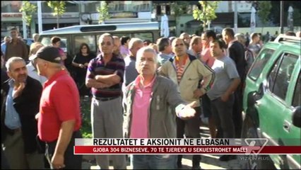 Rezultatet e aksionit anti informalitet në Elbasan - News, Lajme - Vizion Plus